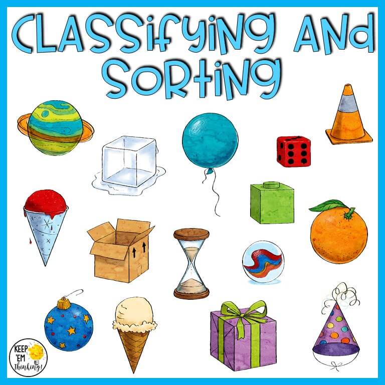 Classifying And Sorting Geometric Shapes Keep em Thinking