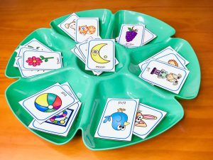 use a dip and chip tray to use for sorting activities in your class