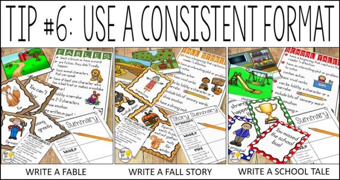 consistency is key for teaching narrative writing to reluctant writers