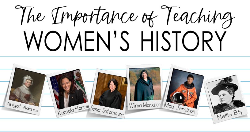 Image of several female leaders - Activities for women's history month
