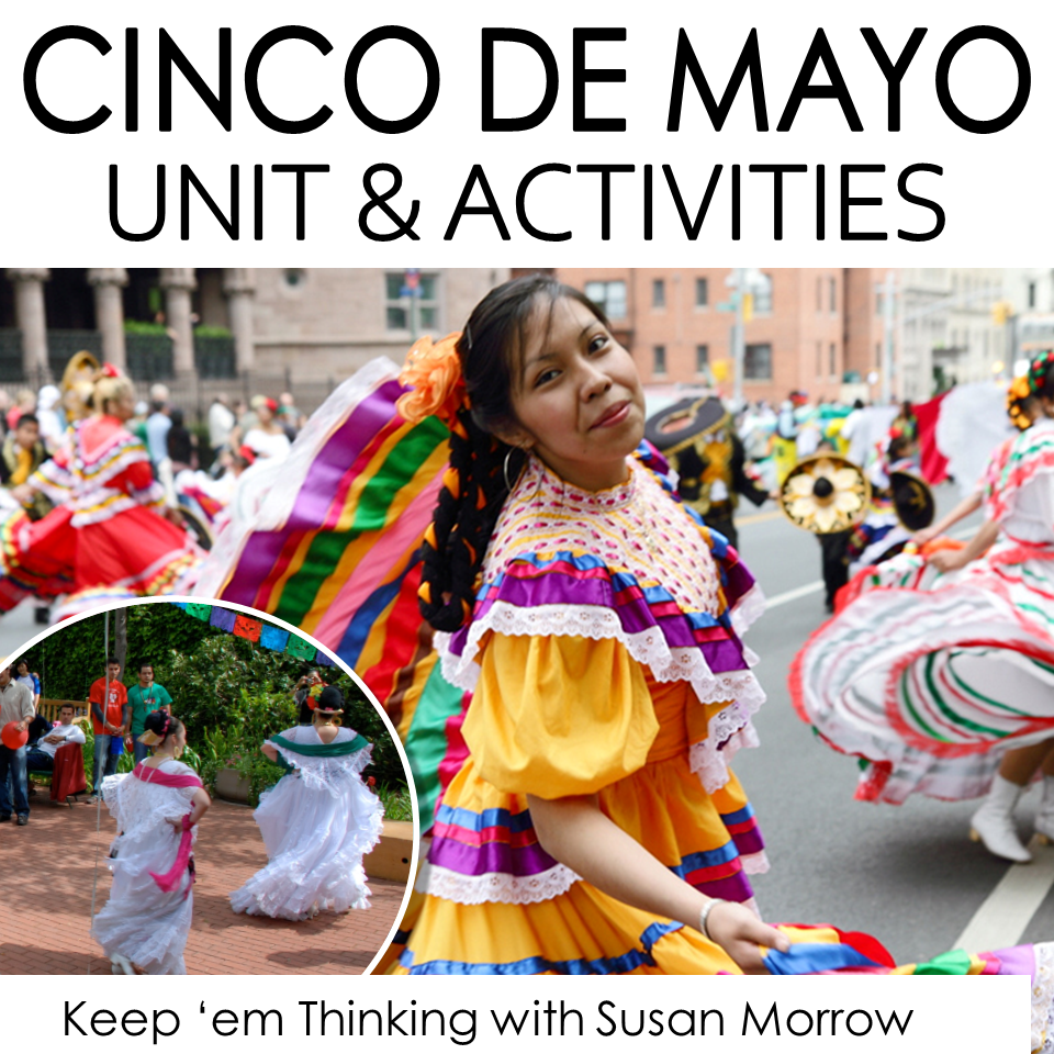 This Cinco de Mayo until will teach your students all about this May holiday.