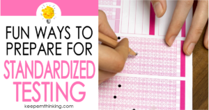Prepping for standardized testing is fun and easy with these engaging activities your students will love.