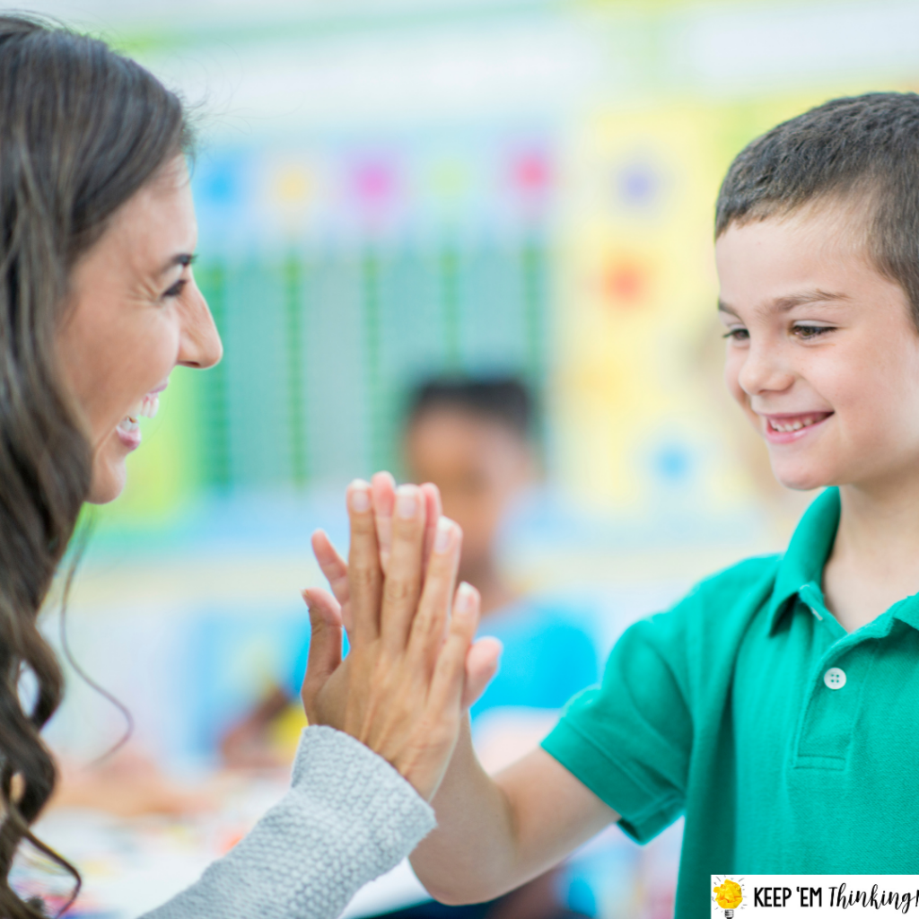 Take time to start the day right with a personal greeting for each student.   The perfect addition to your morning classroom routine.