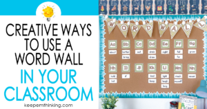 Use these 10 fun and creative ways to use a word wall in your classroom to keep your students engaged and excited to practice targeted words.