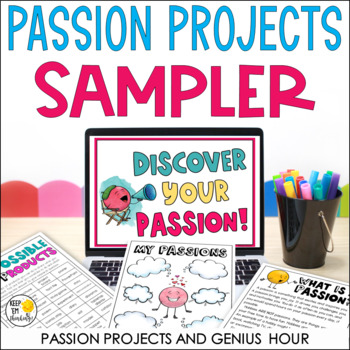 A passion project like this is a great way to empower your students and give them voice and choice for projects. Grab this Passion Project Sampler to use in your classroom today.