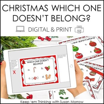 Add some Christmas logic activities to keep kids engaged in December.