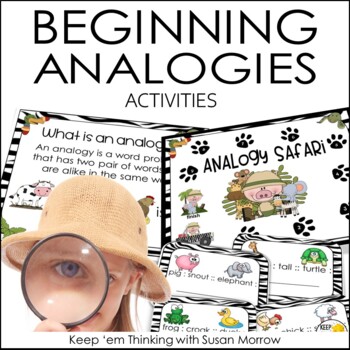 Beginning Analogies are the perfect way to introduce analogies in the primary classroom.