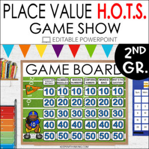 Place Value PowerPoint Game Show For Advanced 2nd Grade